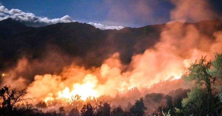 Otra vez fuego en la Patagonia. Incendios en El Bolsón