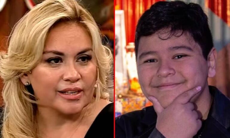 El dramático momento de Verónica Ojeda con su hijo Dieguito Fernando