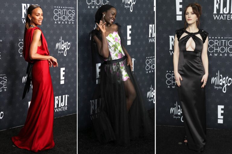 Critics Choice Awards 2025: todos los looks de la alfombra roja