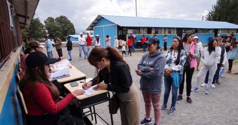 Elecciones en Ecuador EN VIVO: la misión de la OEA llamó a la población a votar hasta última hora