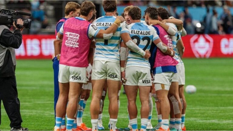 Los Pumas 7s pisaron fuerte en Vancouver y avanzaron a semifinales