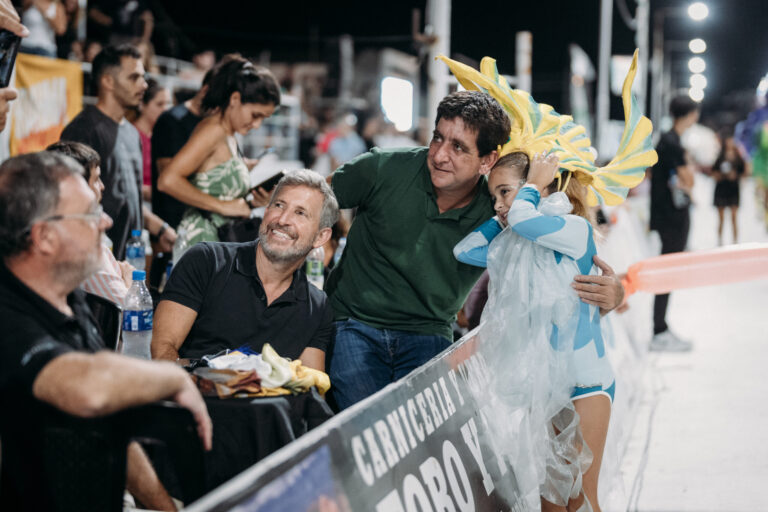 En los Carnavales de Hasenkamp, Frigerio destacó los datos positivos del turismo