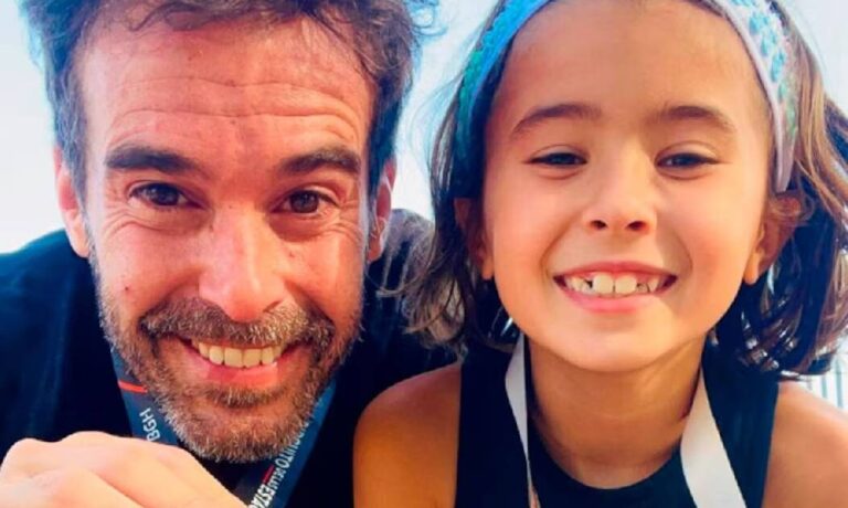 El tierno video de Rufina alentando a Nicolás Cabré en la maratón de Tokio