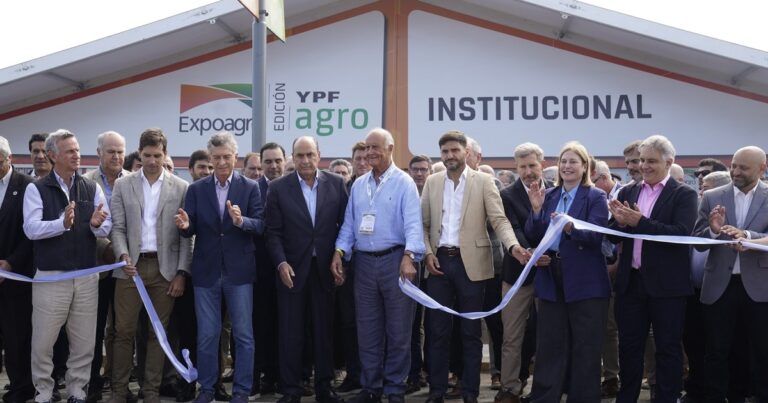 Con el tradicional corte de cintas, se inauguró una nueva edición de Expoagro