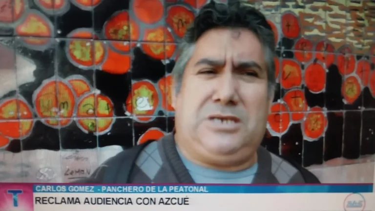 Panchero de oficio denuncia intento de desalojo por parte de la Municipalidad