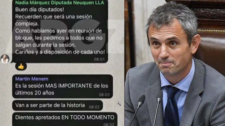 Jorge Rial reveló audios de Martín Menem alentando a diputados libertarios: «Hagan quilombo»