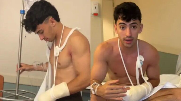 Gero Arias rompió el silencio tras su accidente y se defendió de las críticas: «Casi no la cuento»