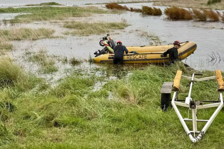Encontraron el cuerpo de uno de los desaparecidos en Bolívar