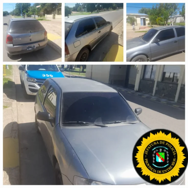 ENCONTRARON Y SECUESTRARON UN AUTO DENUNCIADO COMO ROBADO HACE OCHO AÑOS.