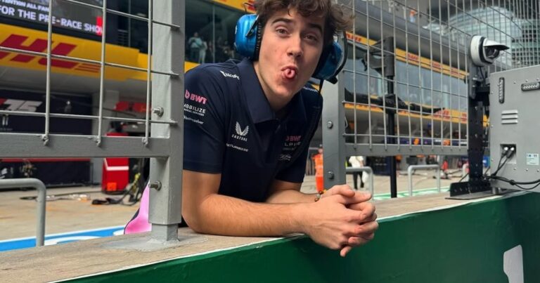 La última ocurrencia de Franco Colapinto