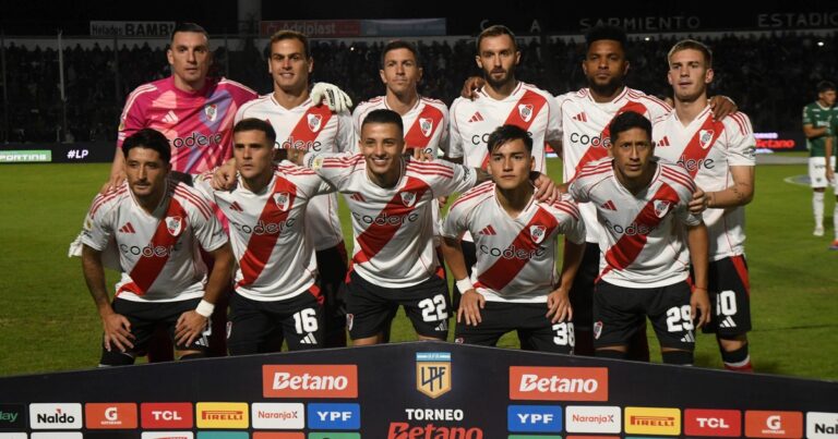 El uno por uno de River en el empate ante Sarmiento en Junín