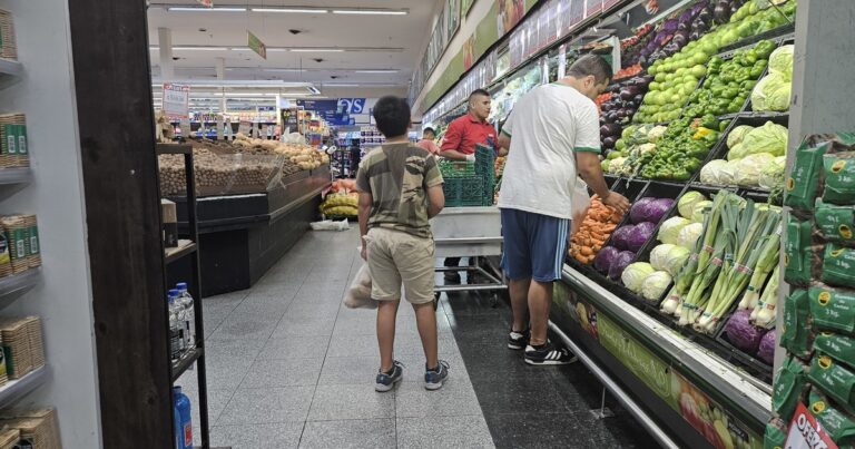 Ciudad: fuerte caída del consumo de las familias durante 2024