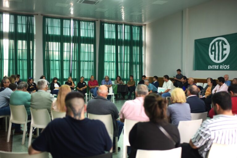 La Intersindical, sin UPCN, fijó postura sobre Iosper