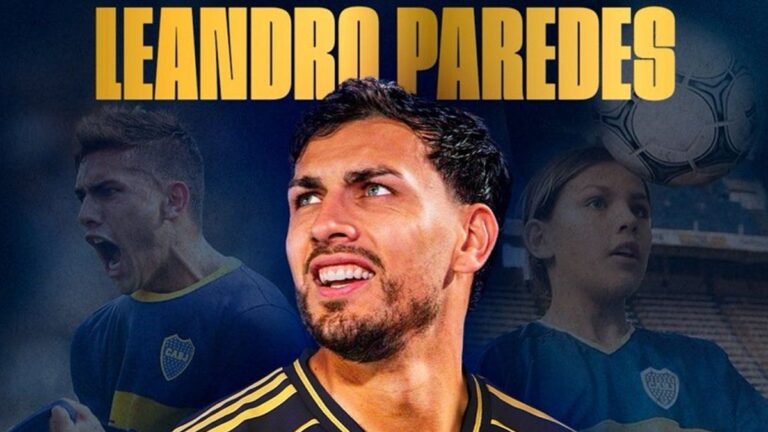 Leandro Paredes expresó su alegría tras ser presentado en Boca: «Estoy feliz»
