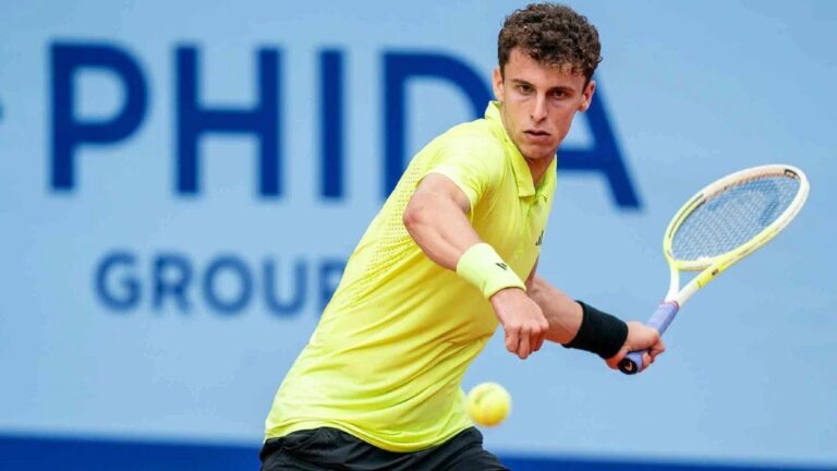 Juan Manuel Cerúndolo es finalista en el ATP de Gstaad
