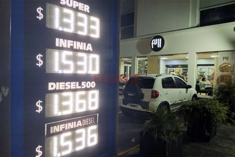 Ya rigen los nuevos precios de los combustibles en YPF, en julio ya sumaron un 6% de aumento.
