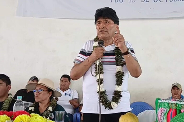 Evo Morales exigió votar nulo: El pedófilo busca sabotear al siguiente gobierno
