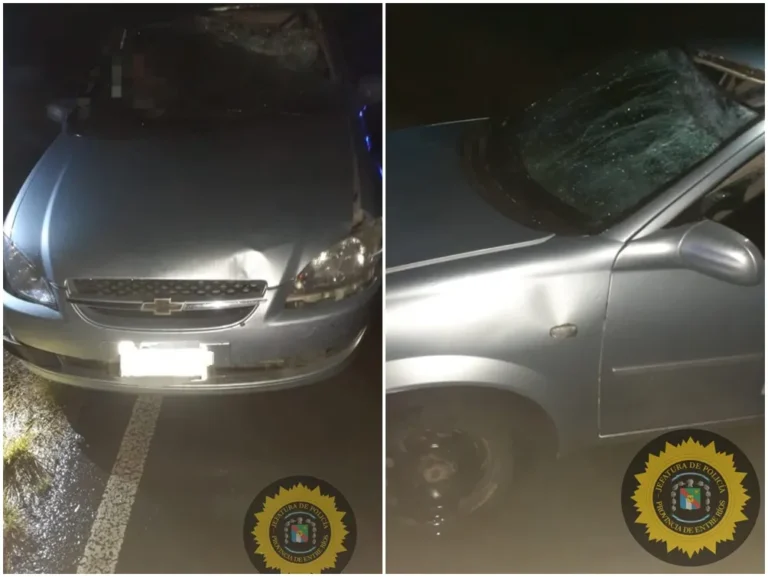 Tragedia vial: remis chocó a un peatón en la ruta 20 y lo mató