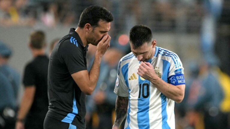 Preocupación en la Selección Argentina: Scaloni sigue de cerca la recuperación de Messi