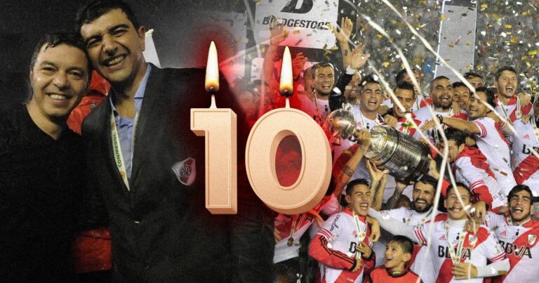 Aniversario histórico: una década de la primera Libertadores del ciclo Gallardo en River