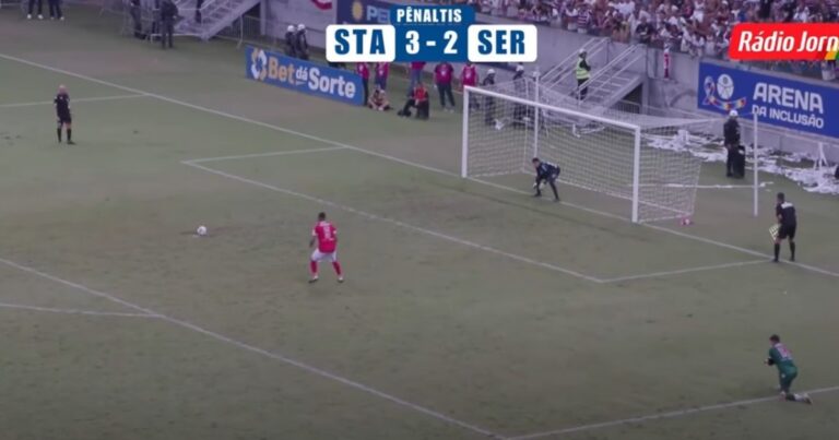 Video: carrera nunca vista en un penal