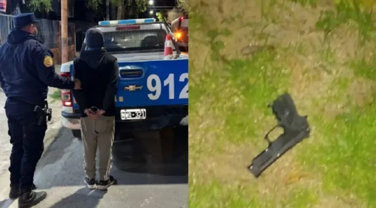 Atraparon anoche a un delincuente en Paraná que salió a robar con una pistola de juguete