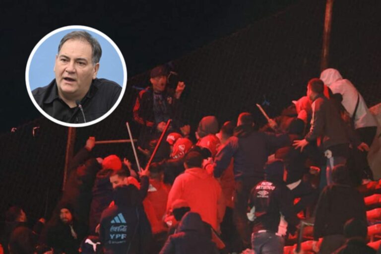 Insólito: Javier Alonso quizo desligarse de la inacción policial en Independiente