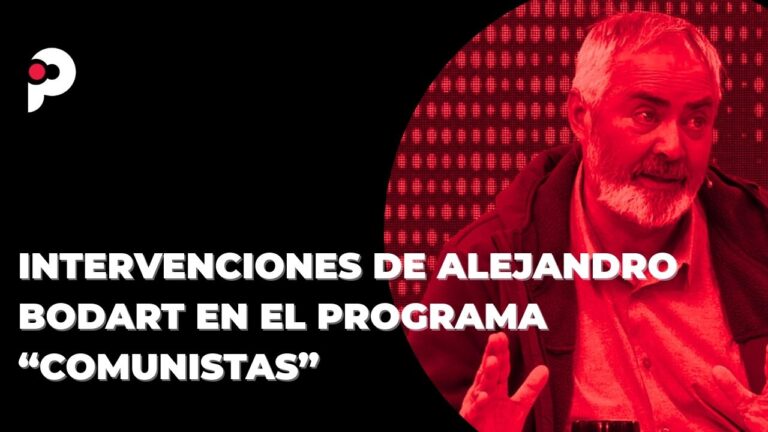 Alejandro Bodart. La corrupción es estructural a este sistema