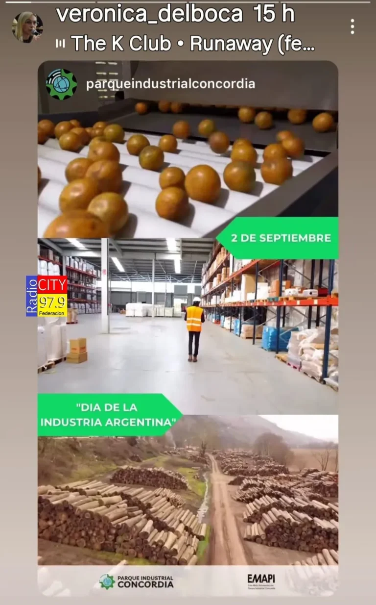 El Parque Industrial y la concejal Del Boca saludaron por el Día de la Industria Argentina con una foto de «Indonesia»?
