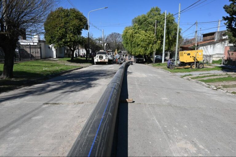 Avanza a buen ritmo la obra de fortalecimiento del agua potable para la zona Oeste