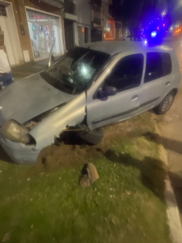 ACCIDENTE DE TRÁNSITO  DESPISTE EN ZONA CÉNTRICA