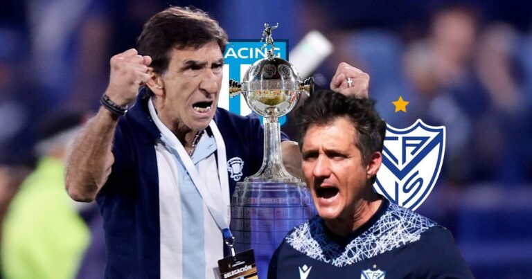 Formaciones de Racing y Vélez, dudas y cómo llegan en busca de una semifinal de Libertadores