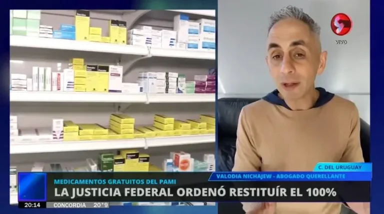 Justicia Federal ordena restituir el 100% de los medicamentos gratuitos del PAMI a jubilados entrerrianos