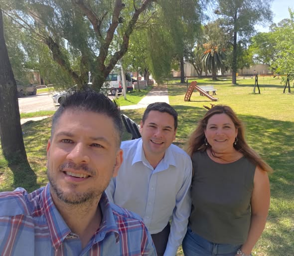 Cumbre de tres intendentes del PJ en El Pingo