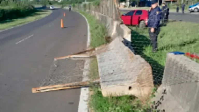 Falleció un hombre de 39 años en un fatal accidente en el Acceso Norte de Paraná