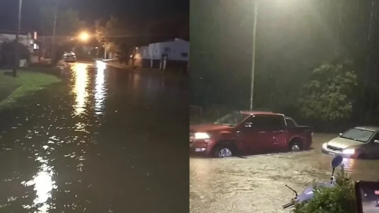 Feliciano se despertó en la madrugada con lluvias intensas que superaron los 120 mm. en pocas horas con severas consecuencias.