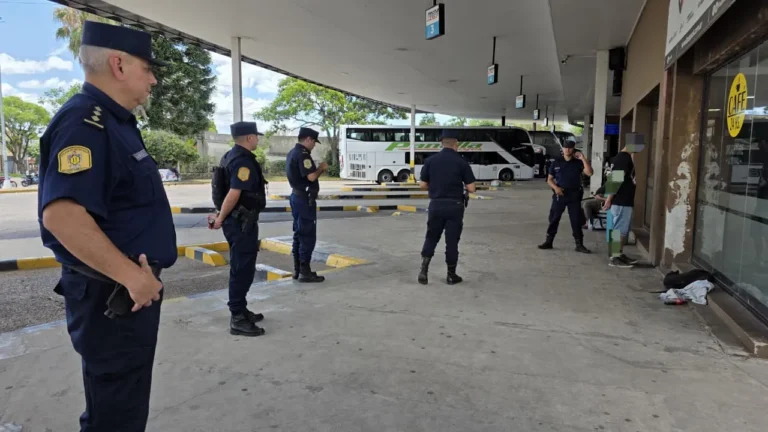 MULA APREHENDIDO MIENTRAS ESPERABA EL COLECTIVO PARA EMPRENDER VIAJE A FEDERACIÓN