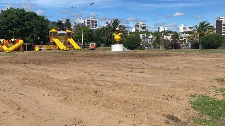 Avanzan las obras en el Patito Sirirí