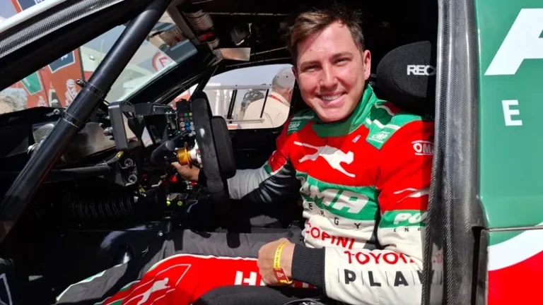 El piloto argentino Juan Cruz Yacopini sufrió un grave accidente y está en terapia intensiva