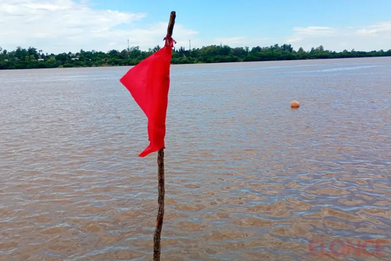 Bandera roja en Concordia: el río superó los 7 metros y cerraron las playas