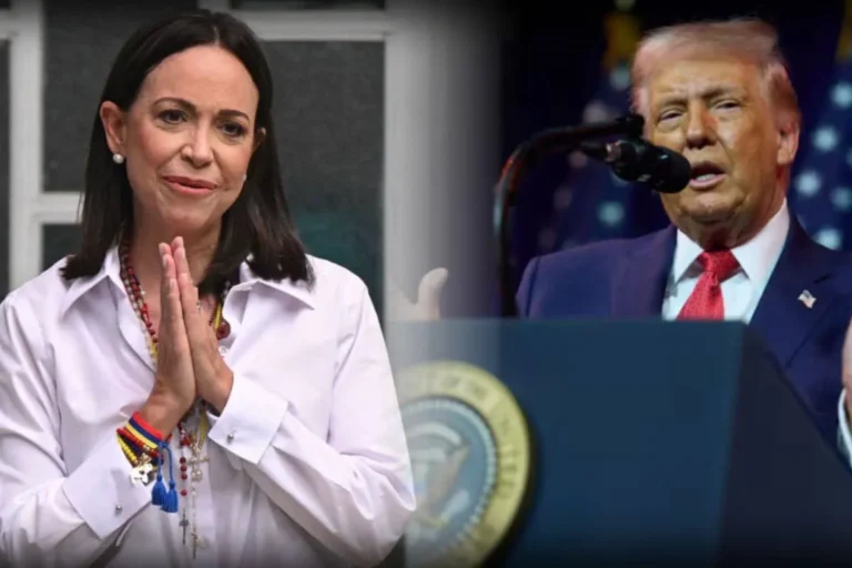 Trump se reunirá con Machado y recibirá el premio nobel de la Paz si se lo ofrece.