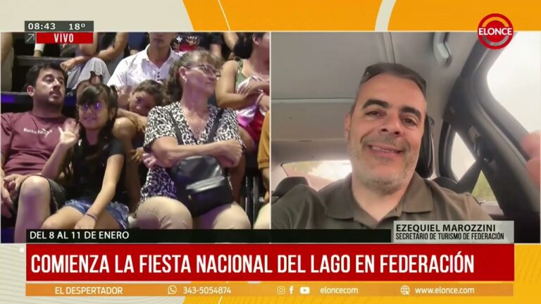 Comienza la Fiesta Nacional del Lago con entrada gratuita en su noche inaugural y una grilla destacada