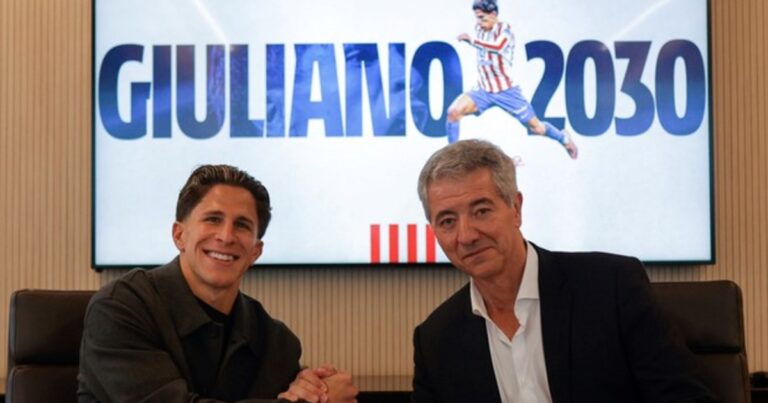 Giuliano Simeone: renovación y un impactante blindaje por 500 millones!