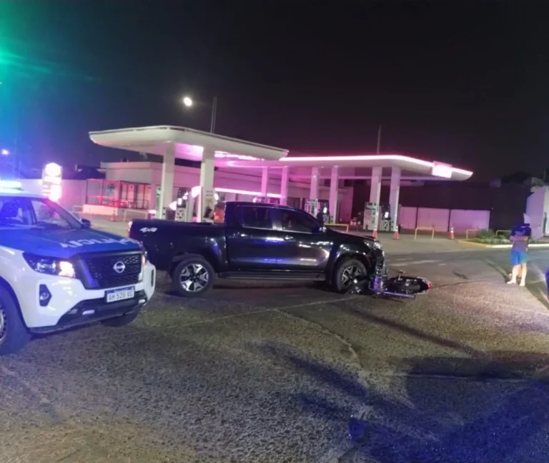 SINIESTRO VIAL EN SAN LORENZO Y EVA PERÓN