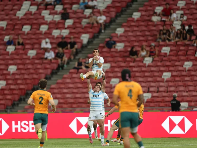 Rugby: Argentina perdió en su debut en el seven de Singapur