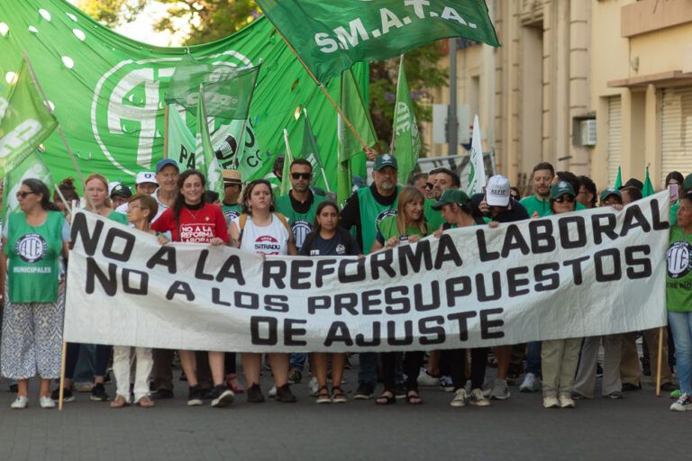 Habrá dos movilizaciones contra la reforma laboral y se suma el PJ