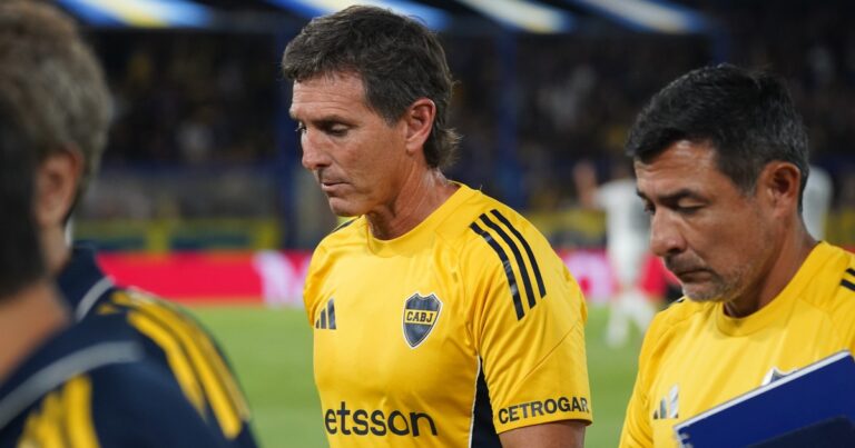 Claudio Úbeda, tras el empate de Boca: «Hay que dejar en claro que hay que ganarle a Racing»