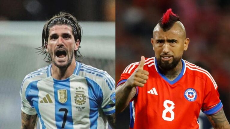 Arturo Vidal apuntó contra Rodrigo De Paul y lanzó un picante dardo: «Por canchero»