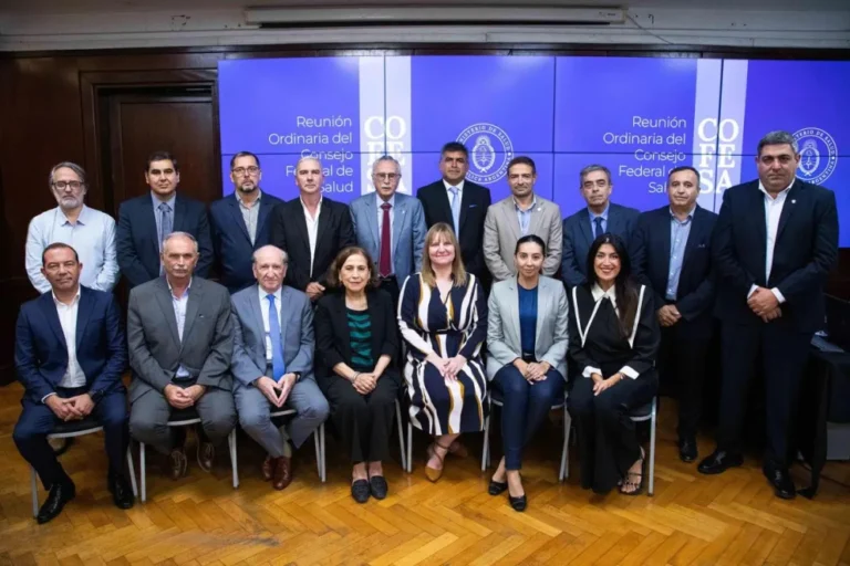 Reunión del Consejo Federal de Salud con representantes de las provincias, incluida Entre Ríos